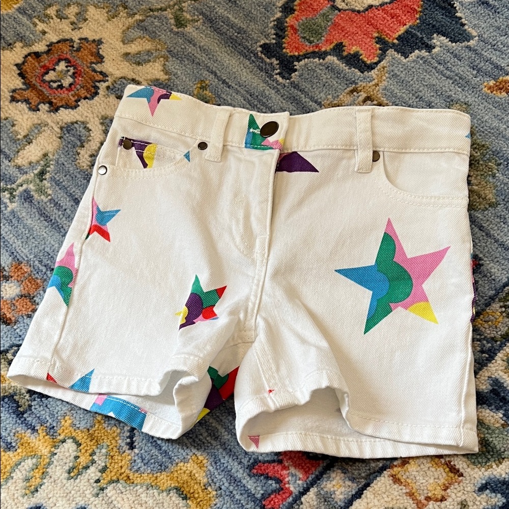 Stella McCartney Kids Multicolor Star Print Shorts